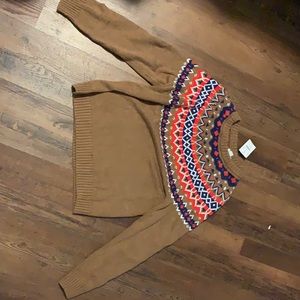 J. Crew Fair Isle Sweater
